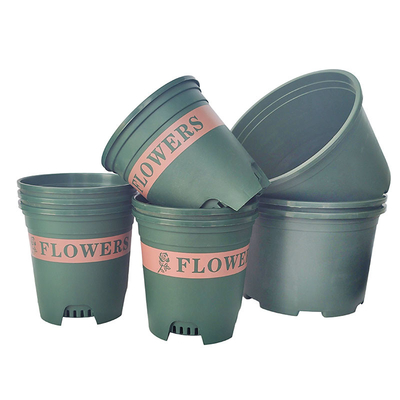 Root Control Breathable 1- 5 گالن گلدان پلاستیکی گلدان گلدان گرد مهد کودک