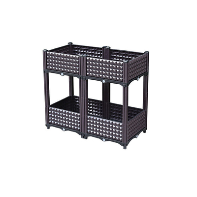 حیاط خلوت Proof Plastic Elvated Garden Beds آنتی اکسیدان Plastic Veg Planters