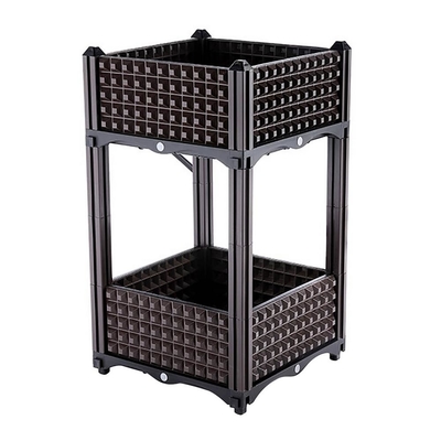حیاط خلوت Proof Plastic Elvated Garden Beds آنتی اکسیدان Plastic Veg Planters