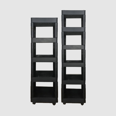 آسان برای مونتاژ چند لایه آشپزخانه خانه پلاستیکی چرخ دستی چرخ دستی